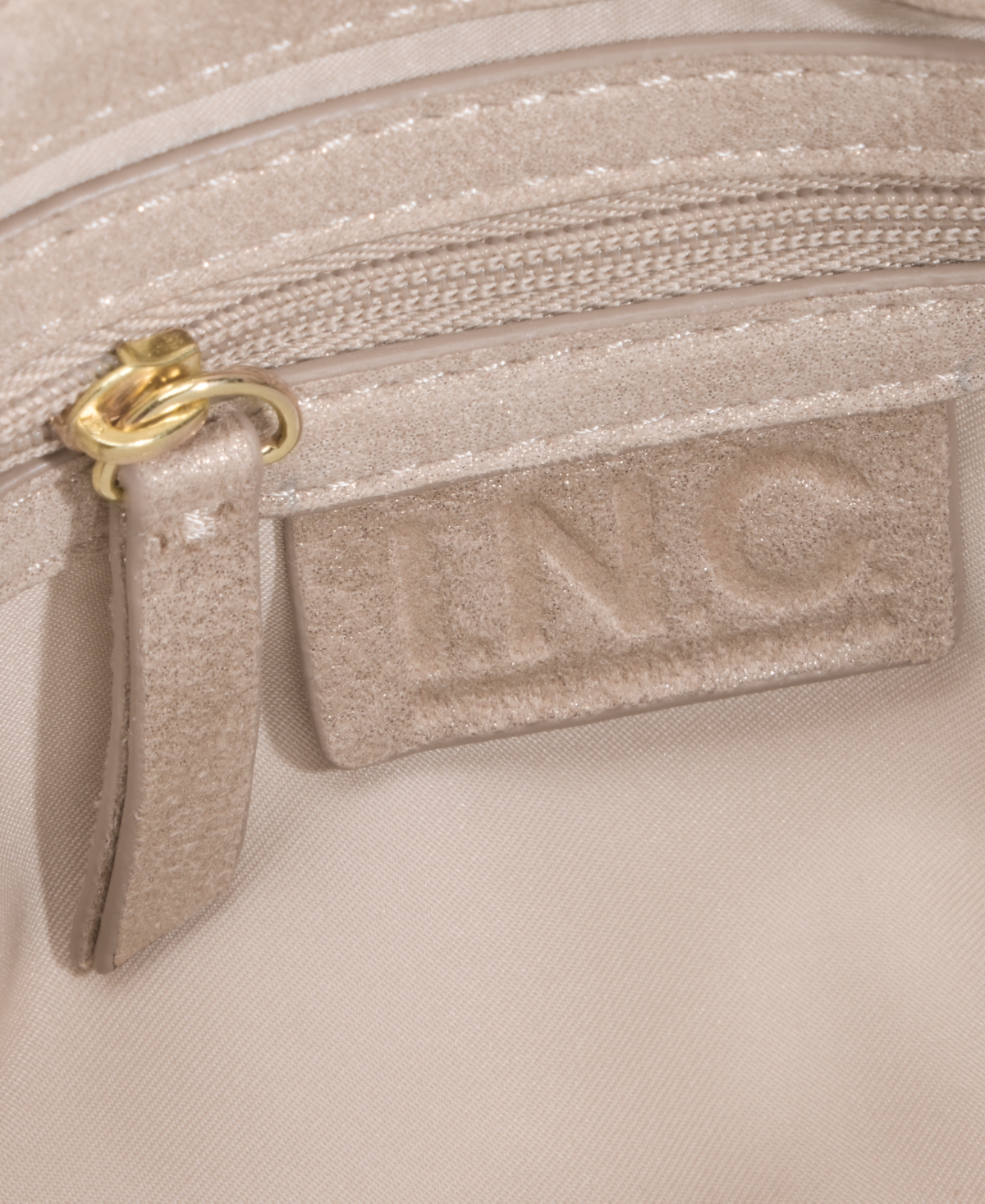 Inc International Concepts Small Ajae Pearlized Quilted Crossbody, Exclusively At Macy's In Neutral