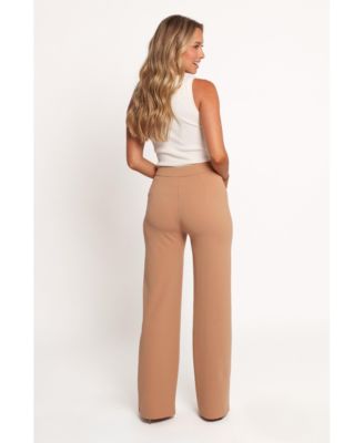 Women's Liora Flat Front Knit Pants