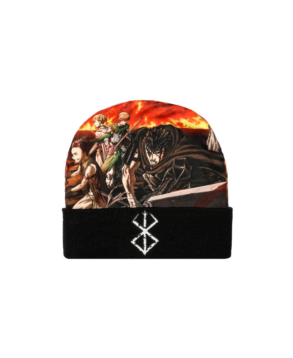 Men's Guts Print Adult Beanie-osfa - Guts big print