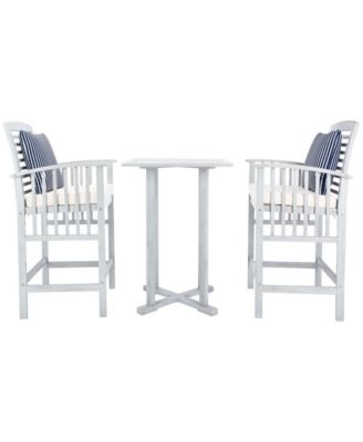 Pate 3 PC Bar Height Outdoor Bistro Set