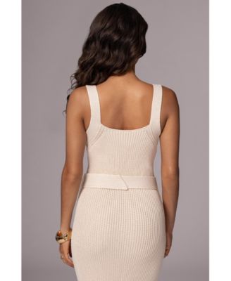 Plus Size Black Moonrise Ribbed Maxi Dress