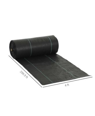 4FT x 300FT Weed Barrier Landscape Fabric, Weed Control Fabric