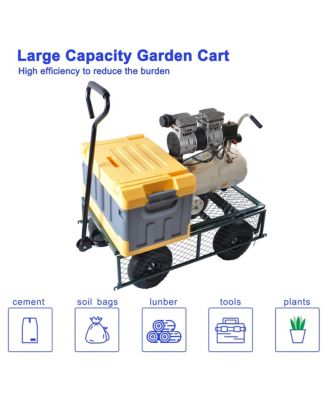 Cart Garden cart trucks make it easier to transport firewood