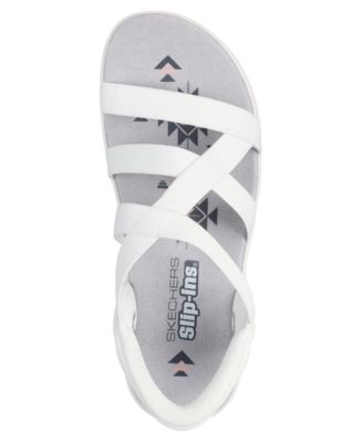 Women's Slip-ins: Reggae Slim - Stretch Flex Athletic Walking Sandals from Finish Line