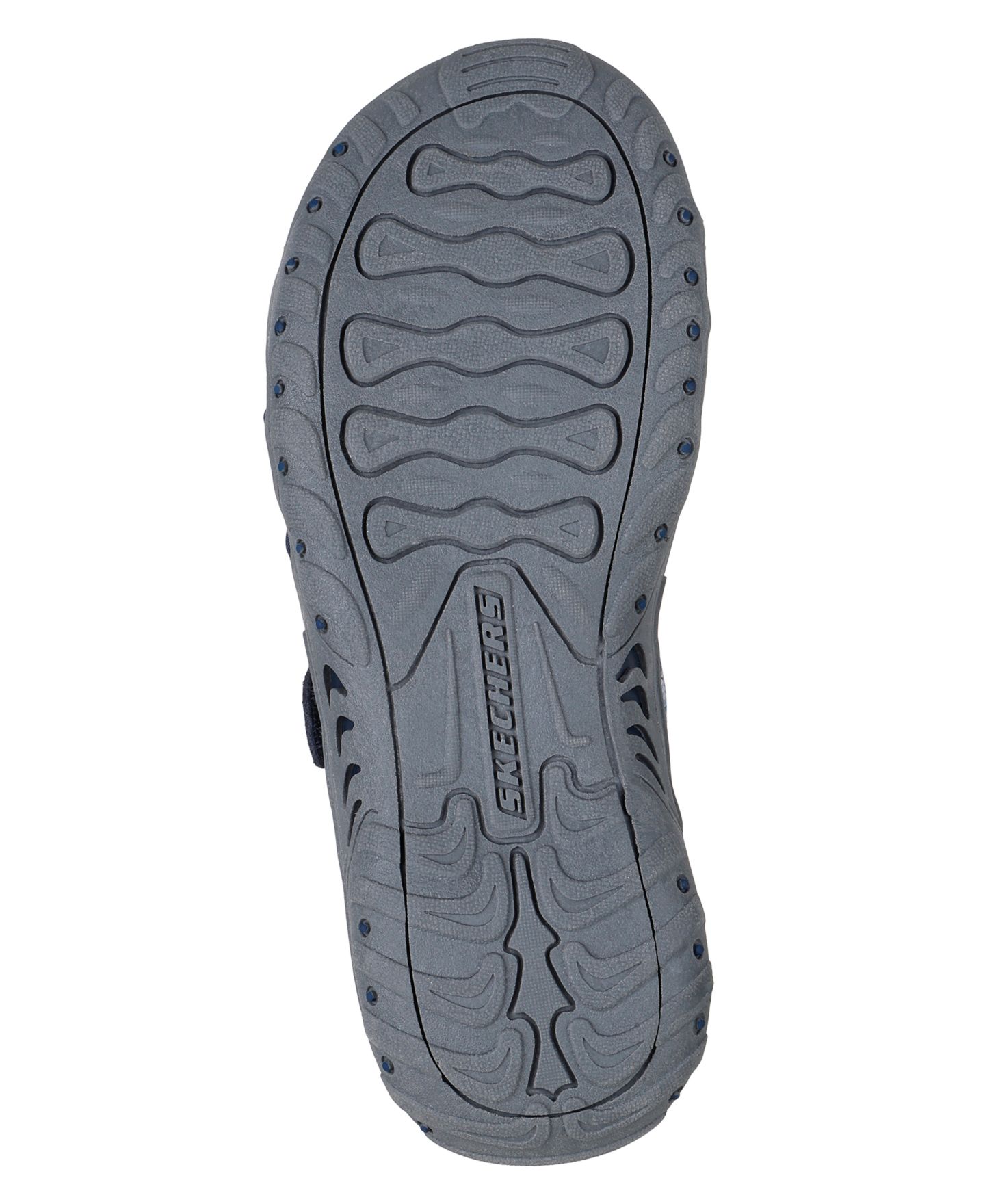 Женские сандалии Skechers Reggae - Color-Full Trail Slide, цвет: Тёмно-синий — фото 6