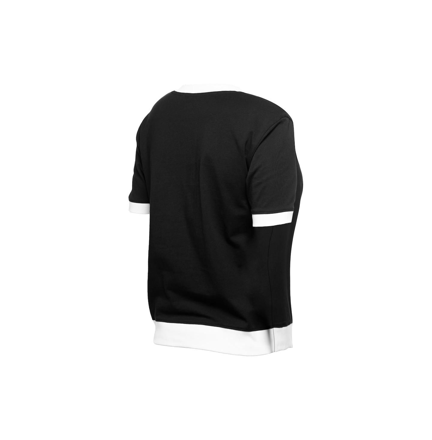 Женская футболка New Era Black San Francisco Giants Game Day Rhinestone V-Neck — фото 3