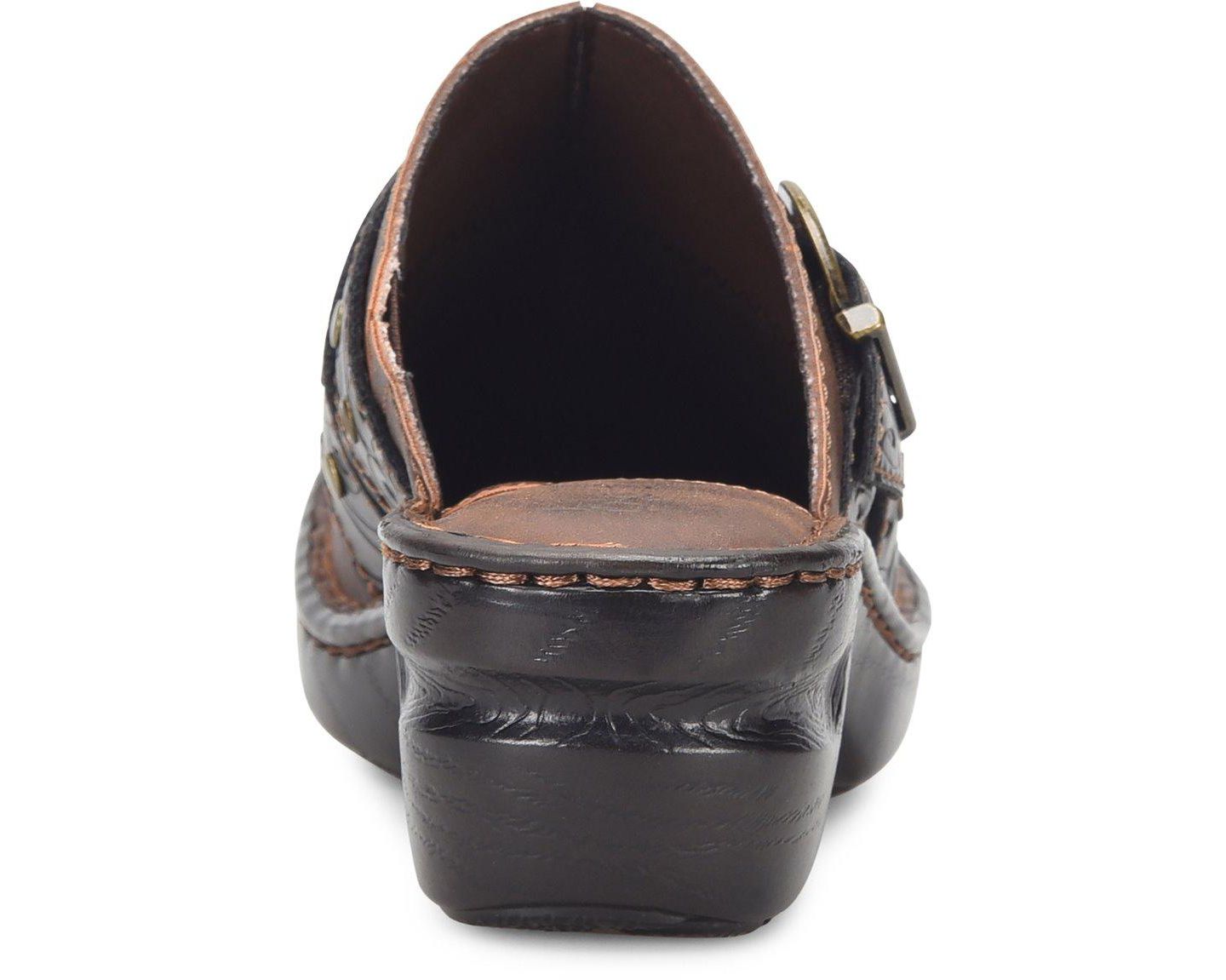 Женские сабо b.o.c. Karley Clog Slip-On Mules, цвет: Тёмный коричневый — фото 3