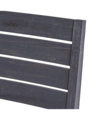 Streamdale Acacia 7-Piece Expandable Dining Set, Gray