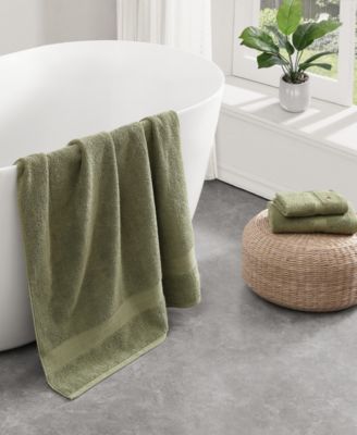 Modern American Solid Cotton Bath Towel, 30" x 54"