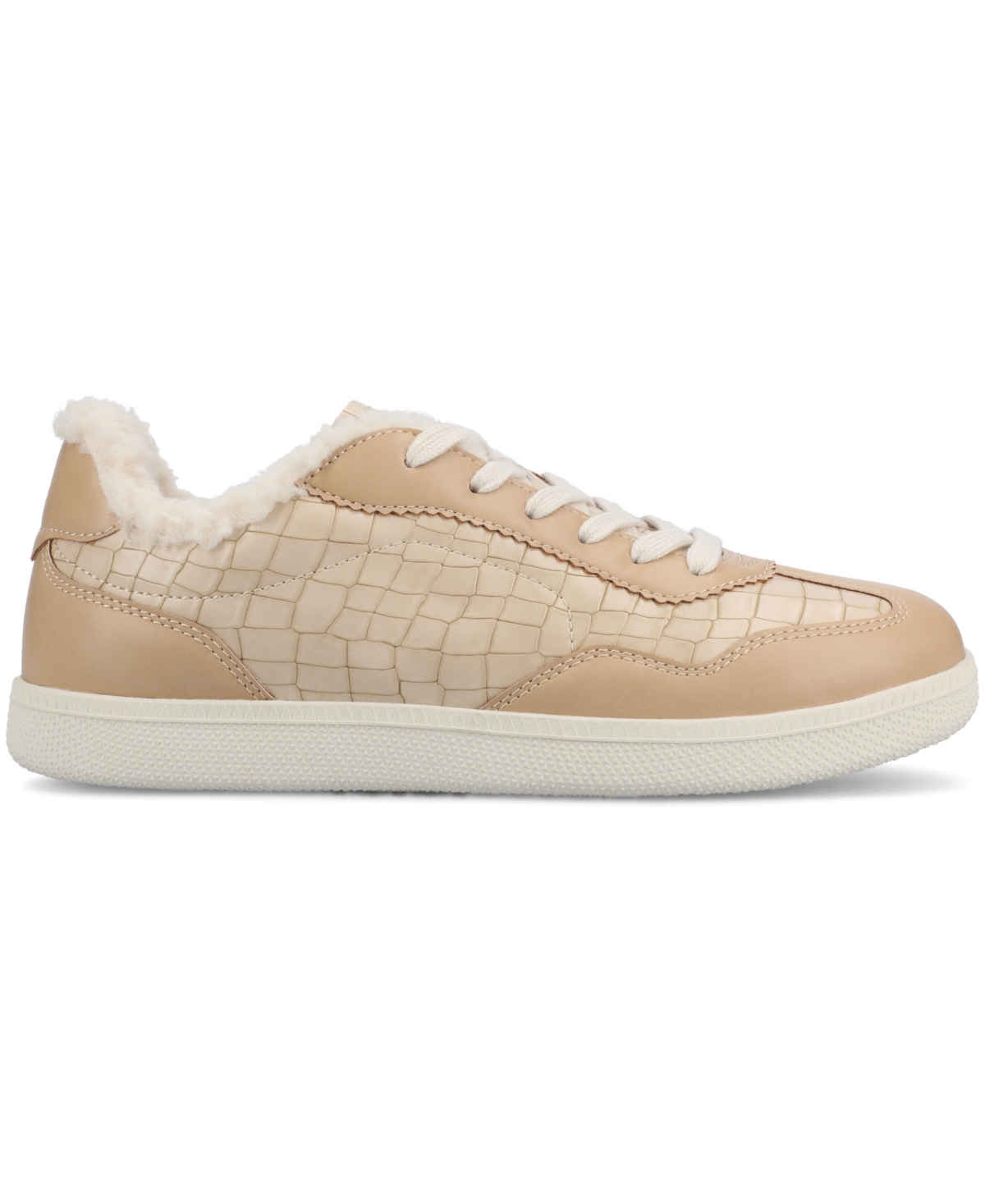 Journee Collection Women's Lummie Casual Lace Up Sneakers In Brown