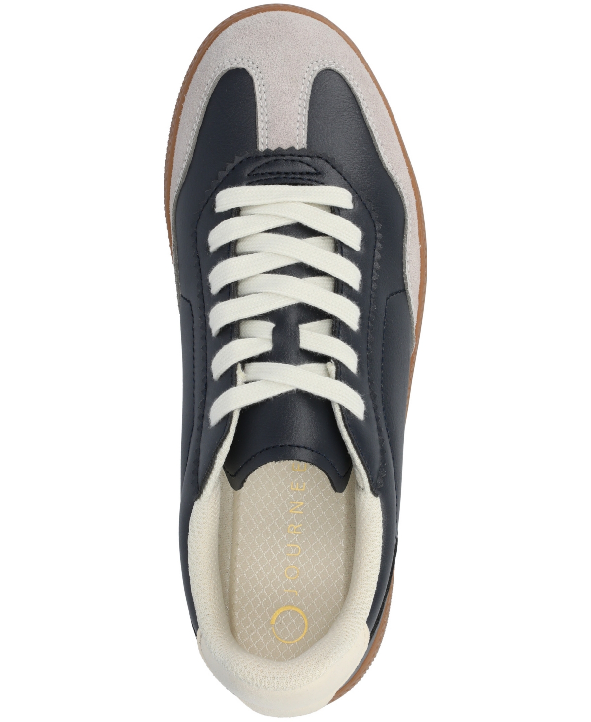 Journee Collection Women's Lummie Casual Lace Up Sneakers In Multi