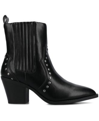 Women's Braylee Western Studded Ankle Booties