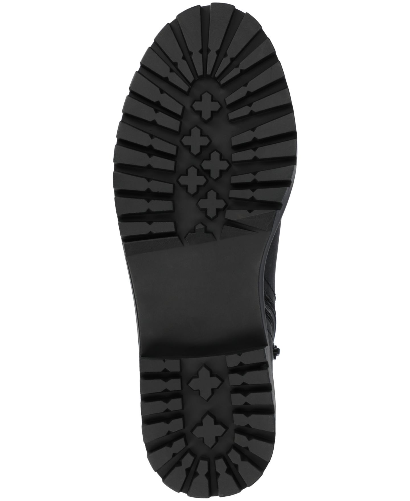 Женские ботинки Journee Collection Junnah Lug Sole Chelsea Booties, цвет: Чёрный — фото 5