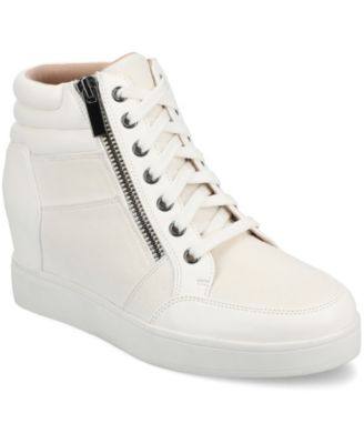 Women's Clarity Wedge Lace Up Sneakers