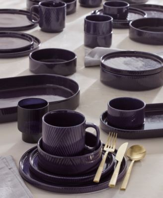 Modulus Textured Mugs, Set of 4