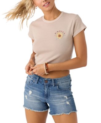 O'Neill - Juniors' Scenic Dreamz Short-Sleeve Cotton Graphic T-Shirt