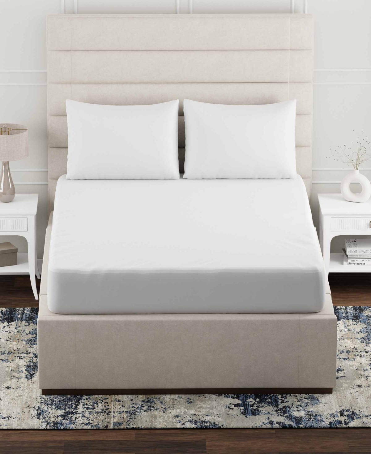 Arm & Hammer 15" Cooling Comfort Fitted Mattress Protector, Twin