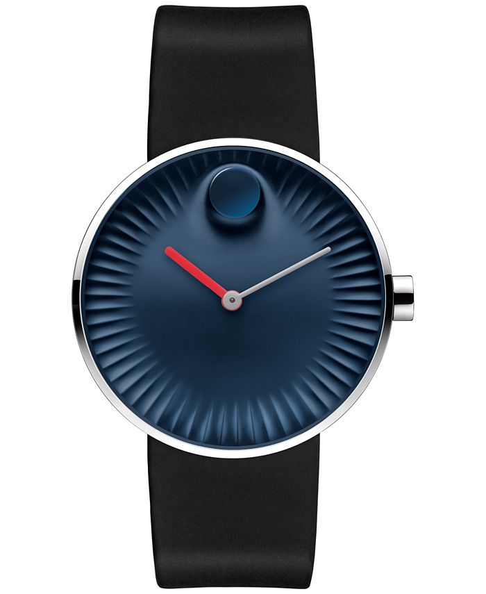 Movado watch sales rubber band