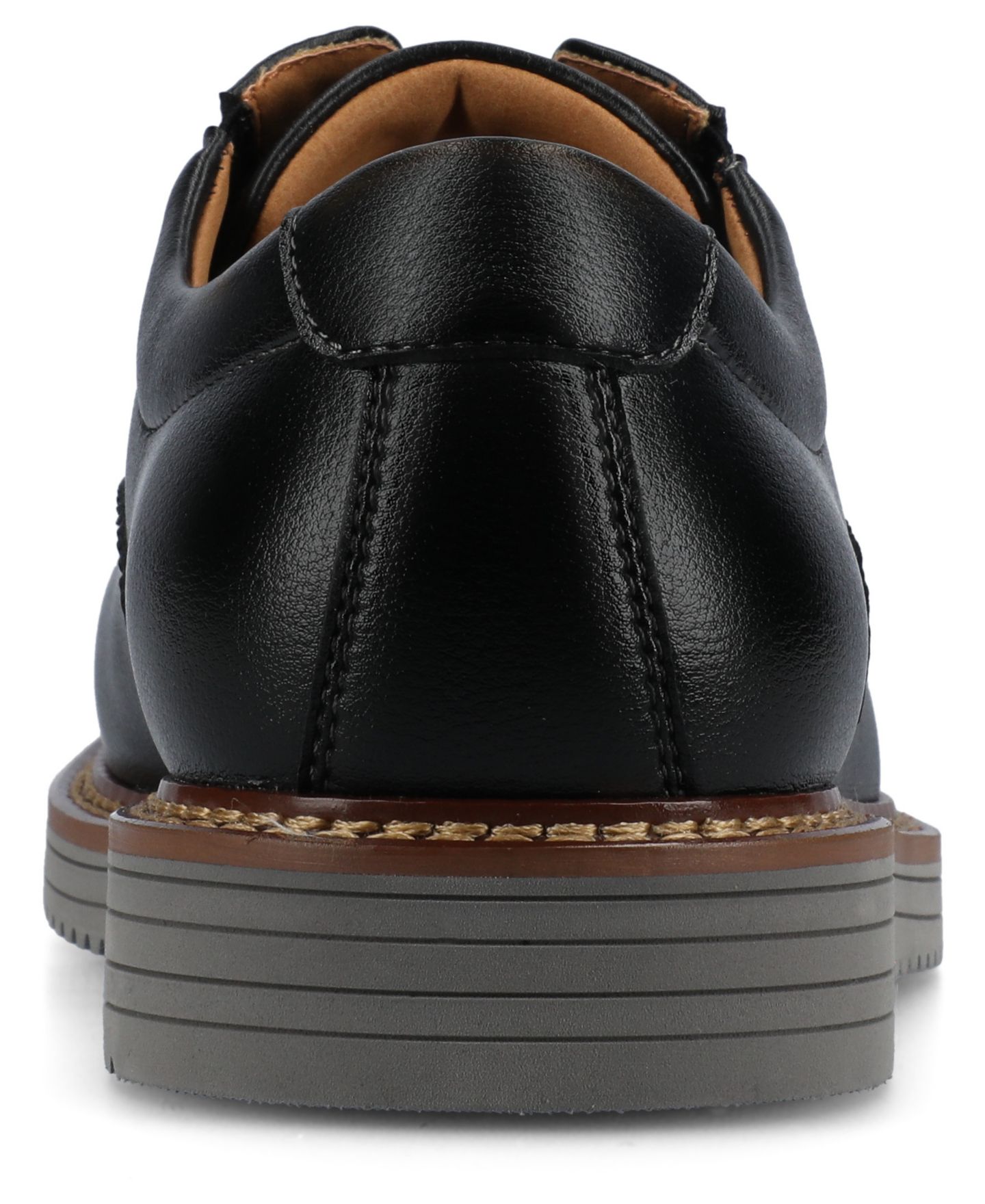 Обувь Vance Co. Men's Killian Comfort Casual Dress Shoe, цвет: Чёрный — фото 3