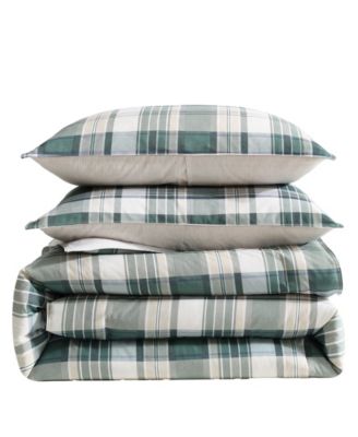 Timbers Plaid Comforter Set, King