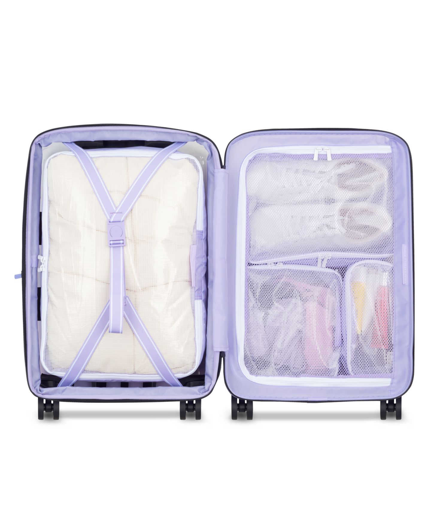 Чемоданы florence by mills x Delsey Paris Gotta Glow Luggage Collection, цвет: Фиолетовый — фото 2