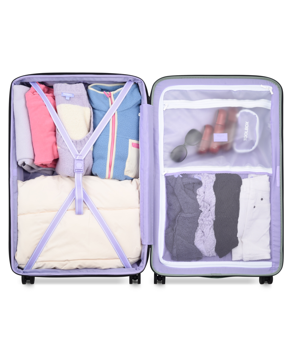 FLORENCE BY MILLS X DELSEY PARIS 29" SPIN ME AWAY EXPANDABLE SPINNER UPRIGHT 