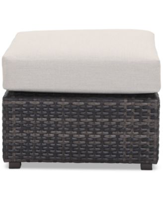 Ember Outdoor Ottoman, Created for Macy's