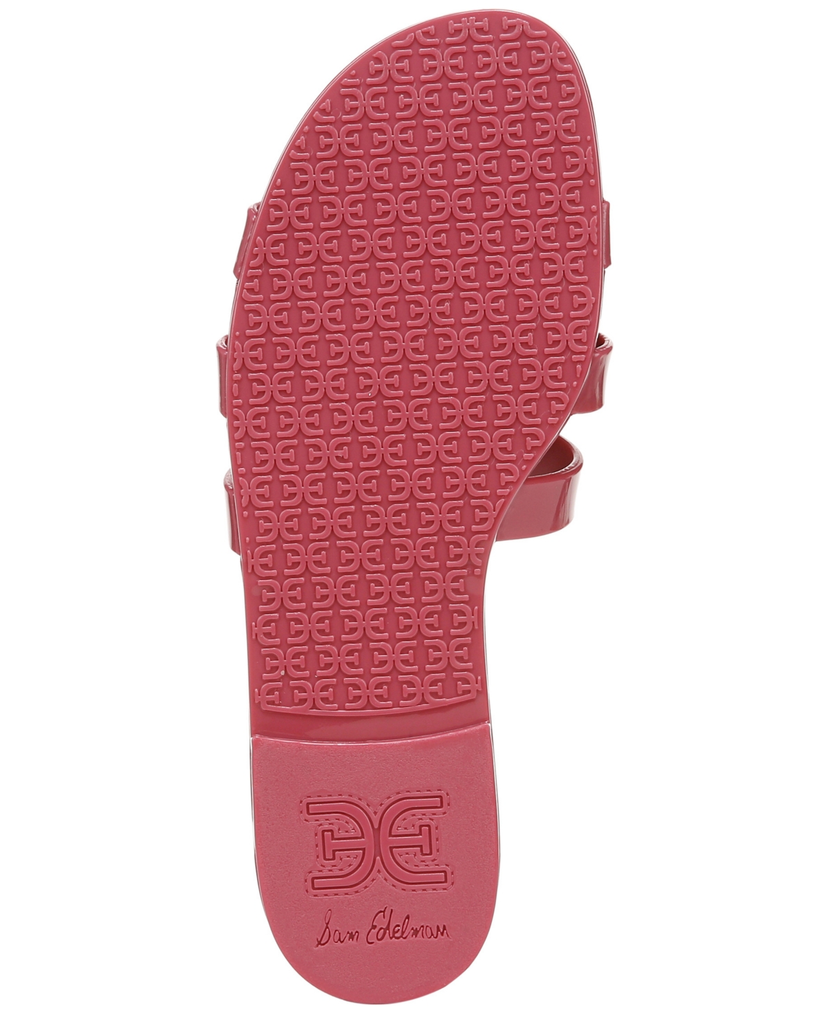 Sam Edelman Women's Bay Jelly Slide Flat Sandals In Pink
