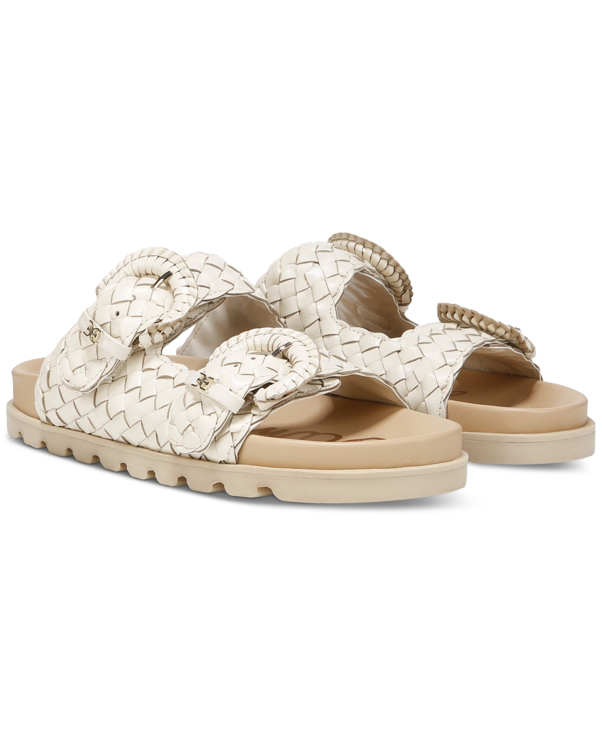 SAM EDELMAN WOMEN'S TIFFANIE SLIDE FLAT SANDALS 