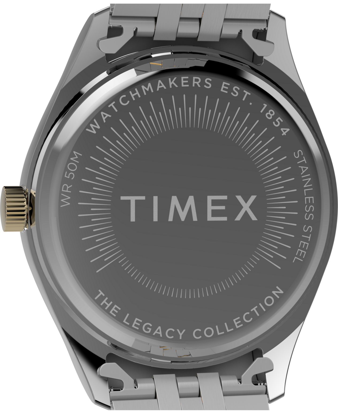 Женские часы Timex Analog Two-Tone Stainless Steel Watch, 36mm — фото 5