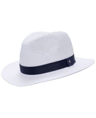 ストローハット RALPH LAUREN Classic Packable Fedora Lauren Ralph Lauren Classic Packable Fedora Hat - Macy's