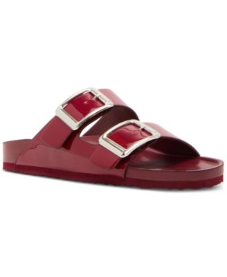 Madden Girl - Bodie Buckle Footbed Slide Sandals