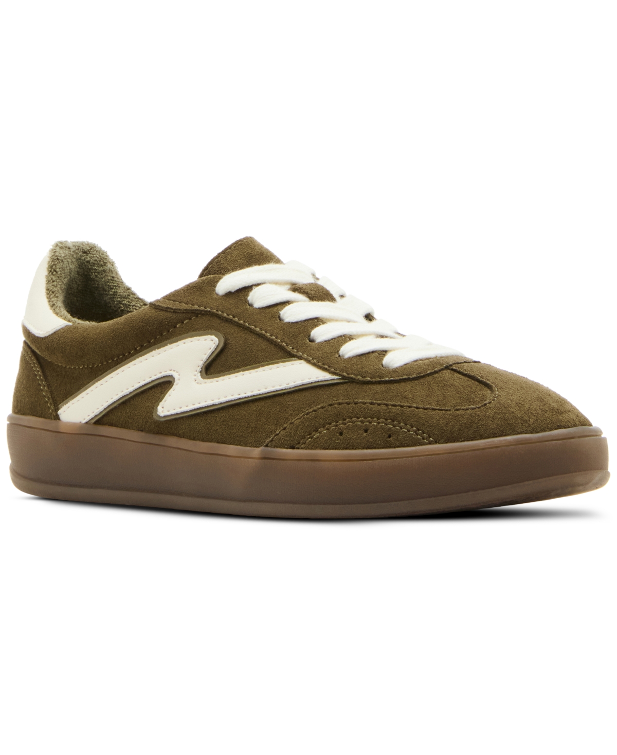 Giia Lace-Up Low-Top Sneakers - Wine Multi