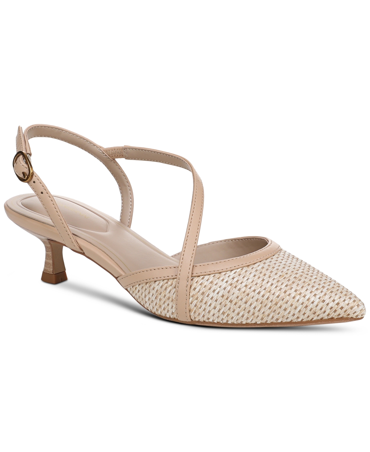 Giani Bernini Women's Briellaa Kitten Heel Asymmetrical Pumps, Created For Macy's