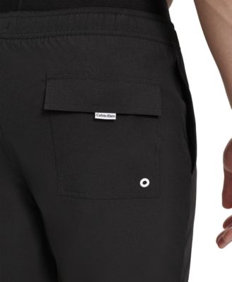 Men's Logo Elastic Waist Modern Euro 5" Volley Swim Trunks