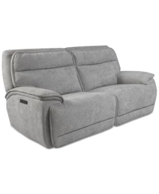 Ozryn 2-Pc. Fabric Sofa with 2 Power Motion Chairs, Exclusively at Macy's