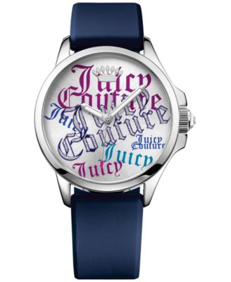 Juicy Couture - Women's Daydreamer Blue Silicone Strap Watch 38mm 1901310