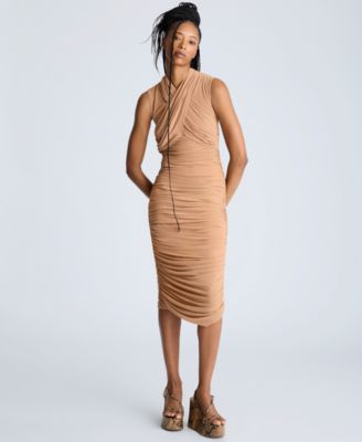Women's Ruched Bodycon Dress