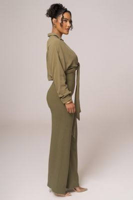 Women's Soho Front Tied Woven Top