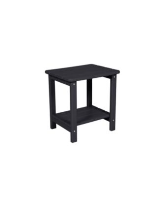 Streamdale 3-Piece Rocking Chair Set, All-Weather Rockers & Table - Black