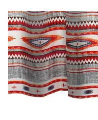 Decorative Shower Curtain – Boho Southwest Design on Microfiber