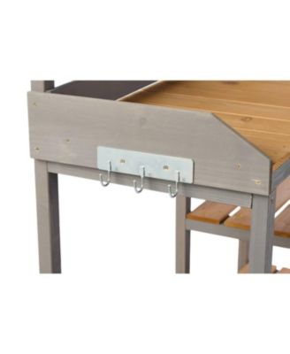 Streamdale Outdoor potting bench with cabinet