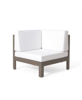 Streamdale Acacia Wood Outdoor Sectional Sofa Set with Coffee Table