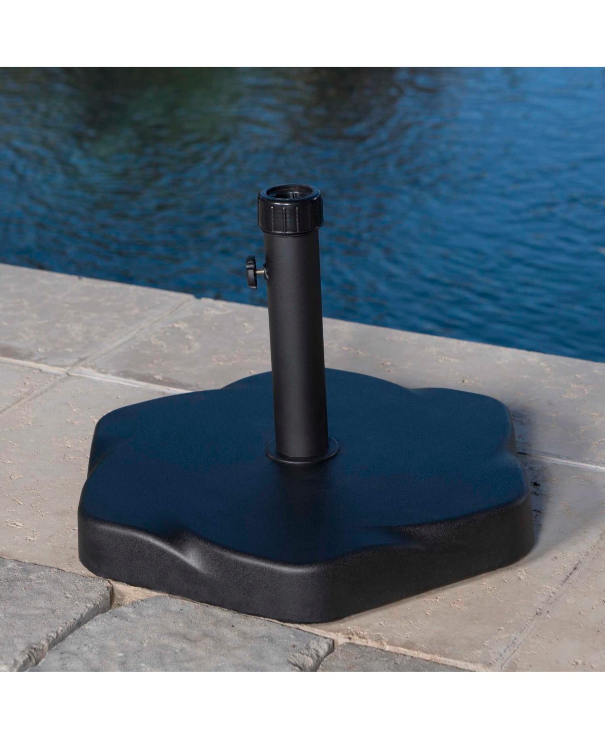 Streamdale Hexagonal Concrete Umbrella Base Only