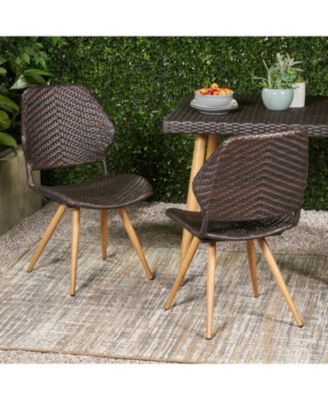Streamdale Wicker Patio Dining Chairs - Stylish & Durable Outdoor Seating