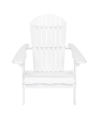 Streamdale Rustic Acacia Folding Adirondack Chair