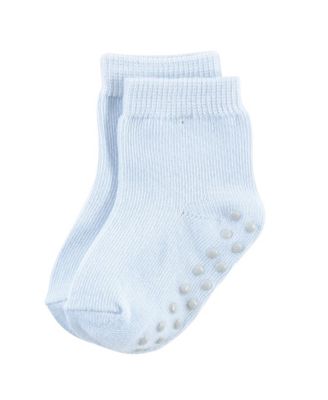 Natural Slip-Resistant Socks 12-Pair Pack