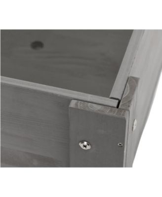 Raised Garden Bed, Elevated Wooden Planter Box