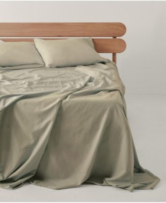Organic Cotton Room Service Sateen Sheet Set - King
