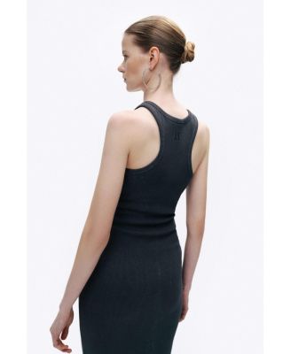 Women's Fitted Midi Dress
